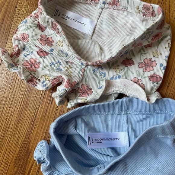 Set of 2 babygirl ruffled summer shorts - Picture 5 of 7